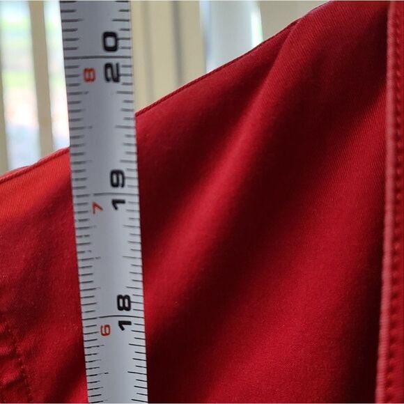 Jones New York Signature Red Jean jacket size Small - Picture 8 of 8